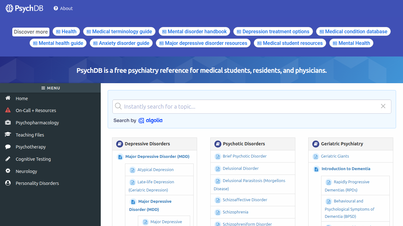 Understanding depersonalization-derealization disorder starts with reliable medical resources like PsychDB.