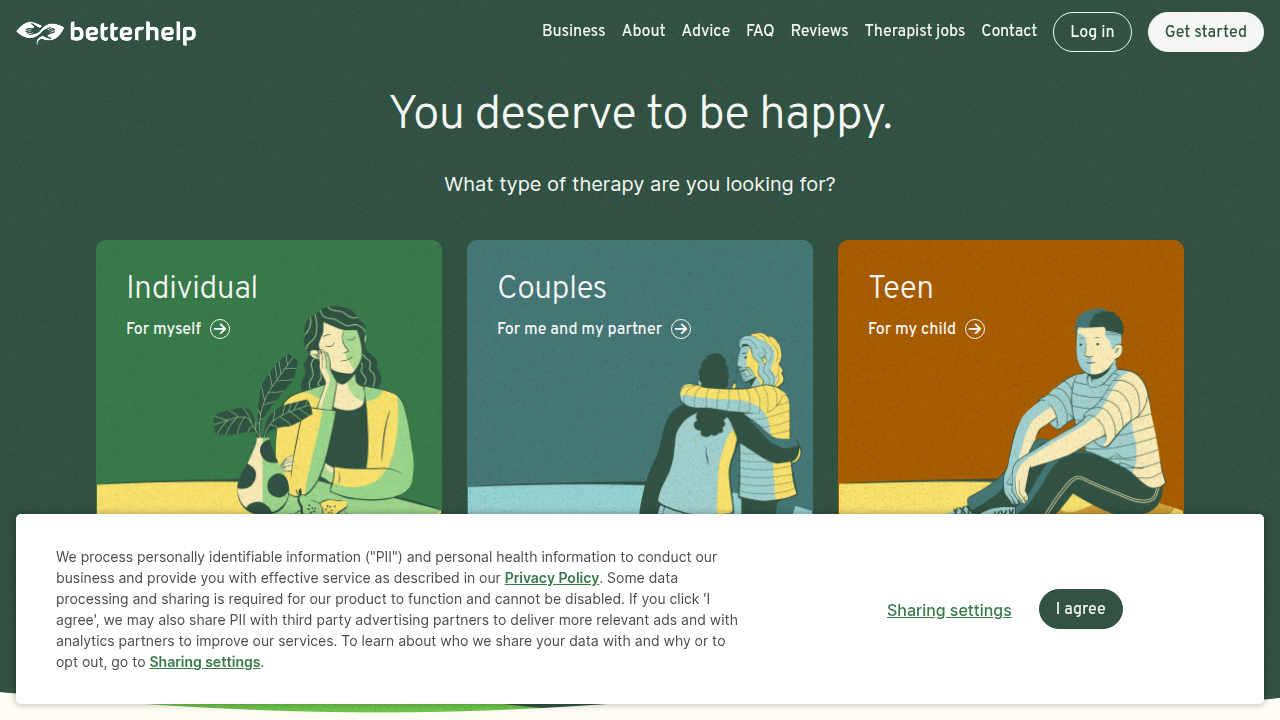 Online therapy platforms like BetterHelp connect individuals with licensed therapists, offering accessible mental health support.