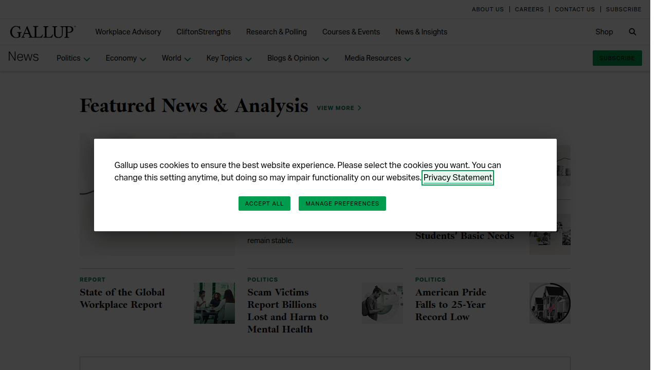 Visit Gallup for in-depth surveys and reports on social trends, including global loneliness rates.