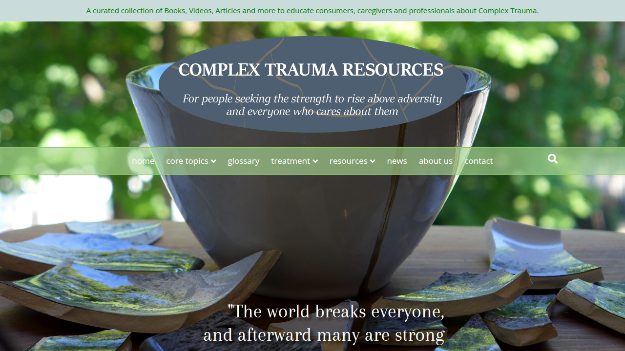 ComplexTrauma.org provides insights into how complex trauma affects brain development and emotional responses.